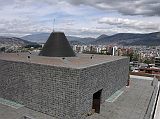Ecuador Quito Guayasamin 1-02 Capilla del Hombre Outside When Ecuador's most famous contemporary artist Oswaldo Guayasamin (1919-1999) died, he was building Capilla del Hombre (Chapel of Man), a chapel dedicated to humanity and one of the most important works of art in South America. The two-storied gallery is a memorial to the suffering of the oppressed and victims of war and torture, and a celebration of Latin American identity and the positive aspects of human nature.
